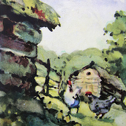 Eagle and Hens